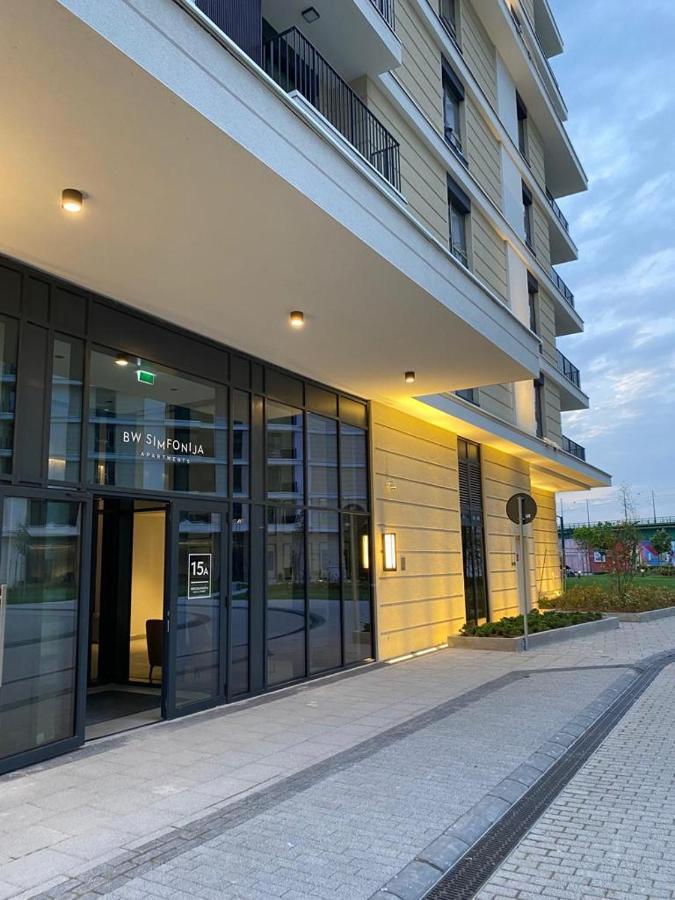 Ferienwohnung Symphony707 - Belgrade Waterfront Exterior foto