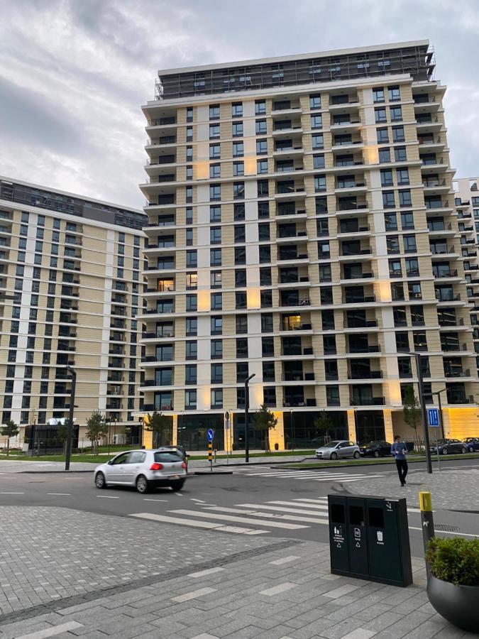 Ferienwohnung Symphony707 - Belgrade Waterfront Exterior foto
